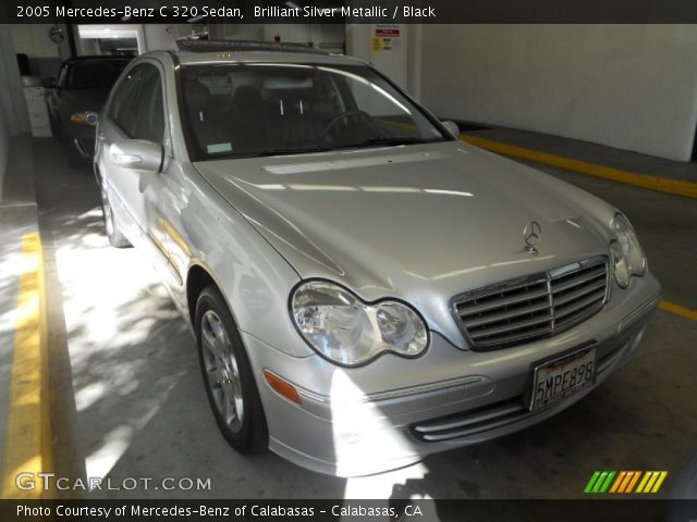 2005 Mercedes-Benz C 320 Sedan in Brilliant Silver Metallic