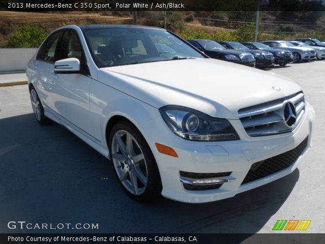 2013 Mercedes-Benz C 350 Sport in Polar White