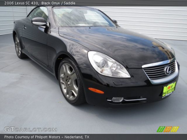 2006 Lexus SC 430 in Black Onyx
