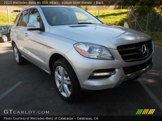 2013 Mercedes-Benz ML 350 4Matic in Iridium Silver Metallic