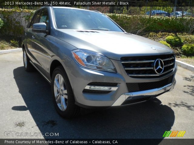 2013 Mercedes-Benz ML 350 4Matic in Palladium Silver Metallic