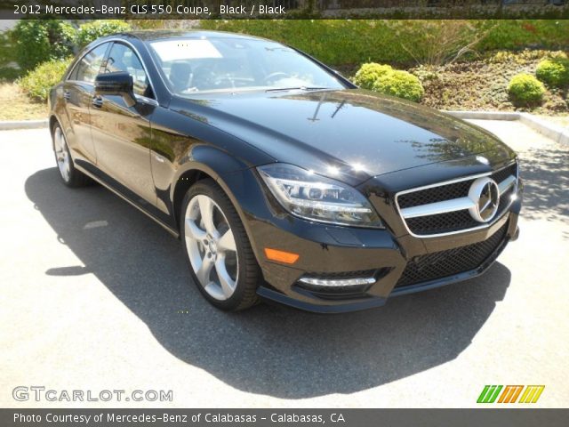 2012 Mercedes-Benz CLS 550 Coupe in Black