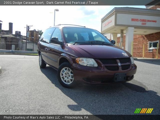 2001 Dodge Caravan Sport in Dark Garnet Red Pearlcoat