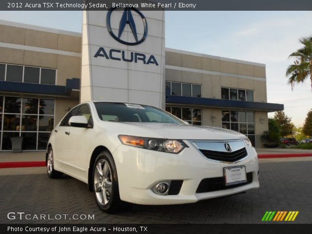 2012 Acura TSX Technology Sedan in Bellanova White Pearl