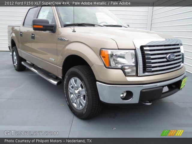 2012 Ford F150 XLT SuperCrew 4x4 in Pale Adobe Metallic