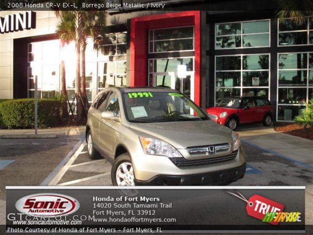 2008 Honda CR-V EX-L in Borrego Beige Metallic