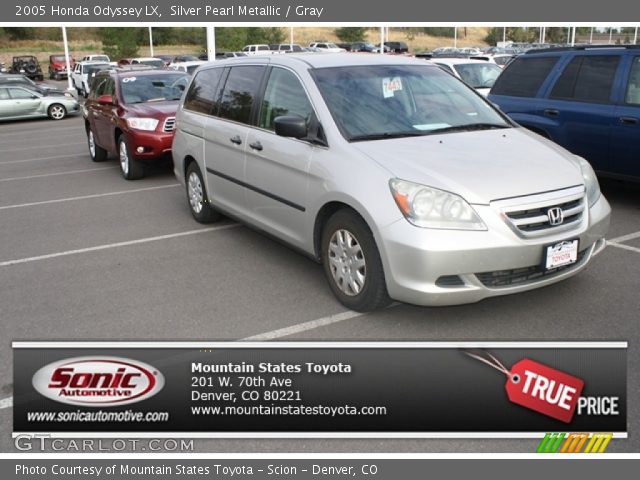 2005 Honda Odyssey LX in Silver Pearl Metallic