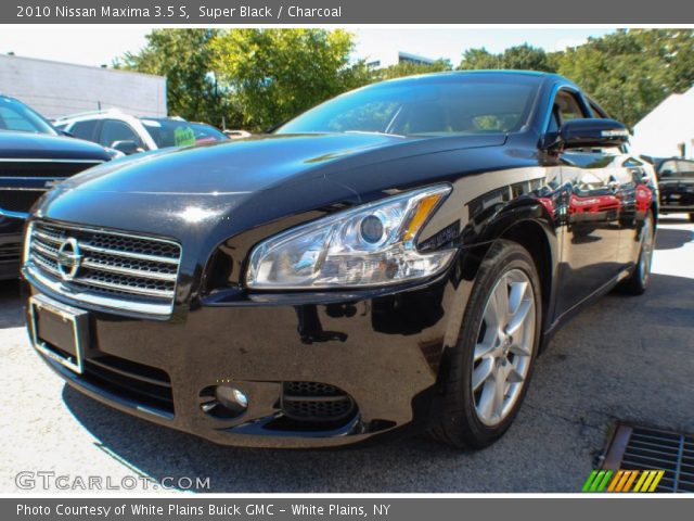 2010 Nissan Maxima 3.5 S in Super Black