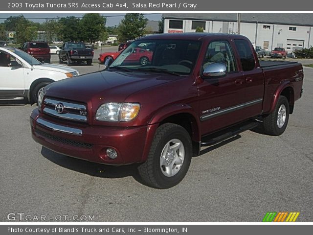 2003 Toyota Tundra SR5 Access Cab 4x4 in Salsa Red Pearl
