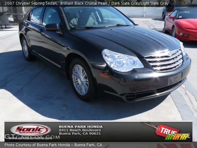 2007 Chrysler Sebring Sedan in Brilliant Black Crystal Pearl