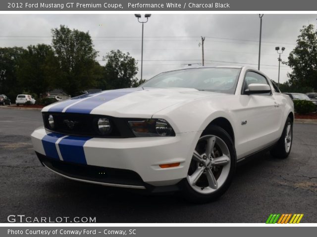 2012 Ford Mustang GT Premium Coupe in Performance White