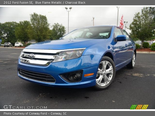 2012 Ford Fusion SE in Blue Flame Metallic
