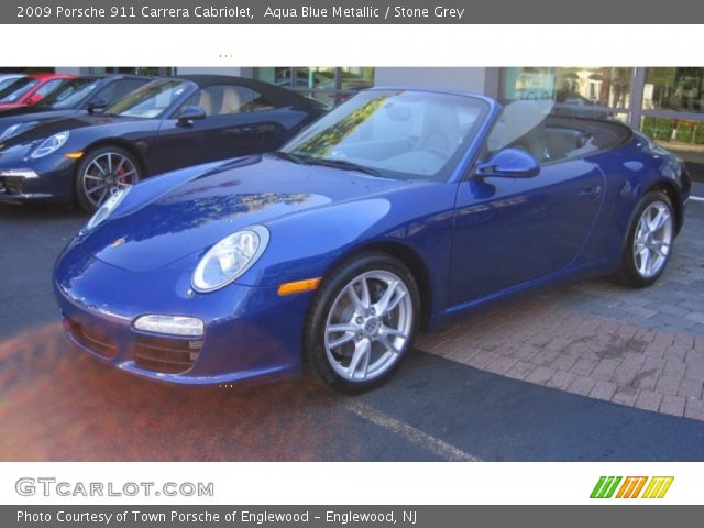 2009 Porsche 911 Carrera Cabriolet in Aqua Blue Metallic