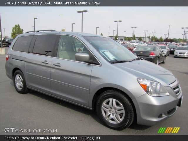 2007 Honda Odyssey EX-L in Slate Green Metallic