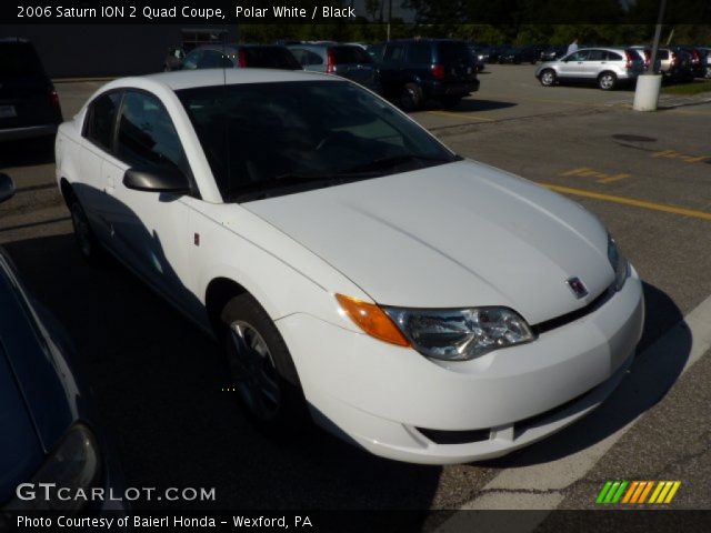 2006 Saturn ION 2 Quad Coupe in Polar White