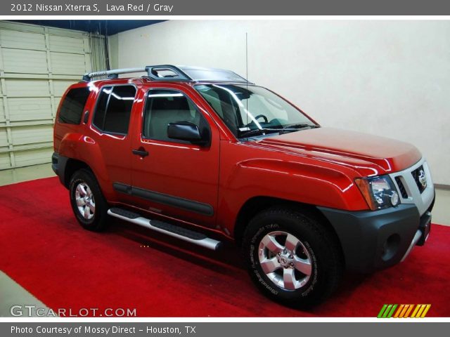 2012 Nissan Xterra S in Lava Red