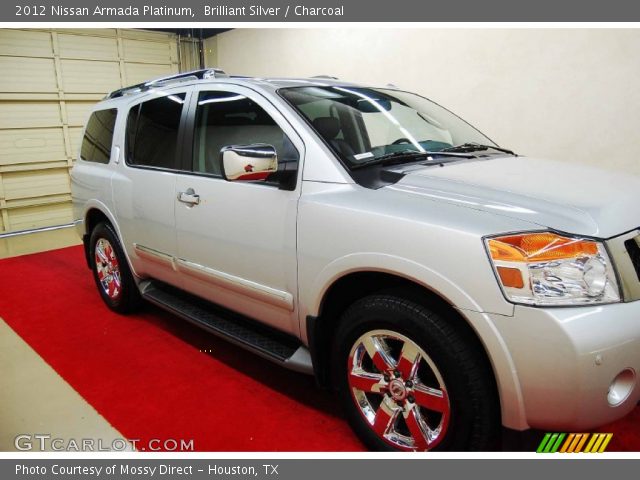 2012 Nissan Armada Platinum in Brilliant Silver