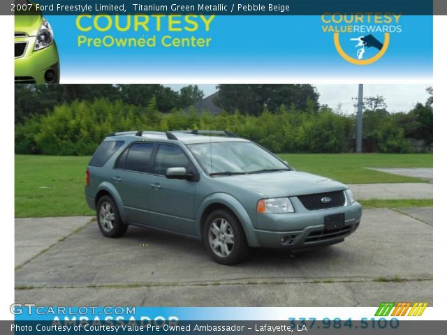 2007 Ford Freestyle Limited in Titanium Green Metallic