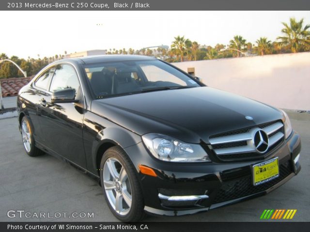 2013 Mercedes-Benz C 250 Coupe in Black