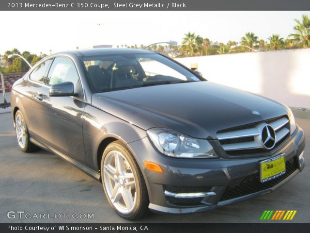 2013 Mercedes-Benz C 350 Coupe in Steel Grey Metallic