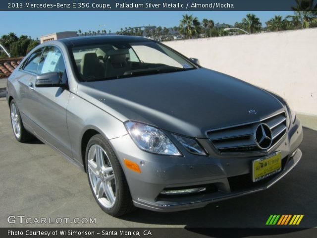 2013 Mercedes-Benz E 350 Coupe in Palladium Silver Metallic