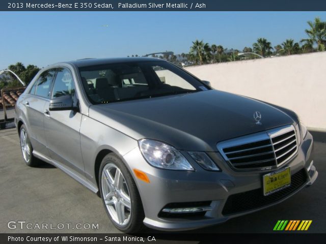 2013 Mercedes-Benz E 350 Sedan in Palladium Silver Metallic