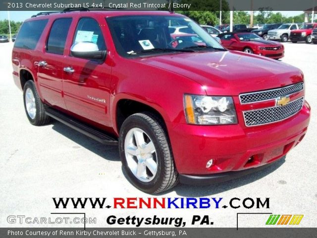 2013 Chevrolet Suburban LS 4x4 in Crystal Red Tintcoat