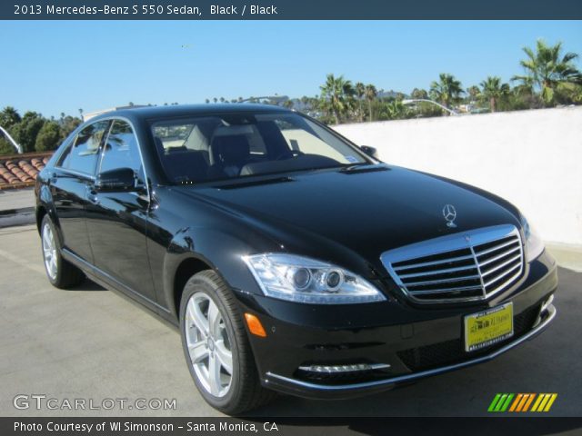 2013 Mercedes-Benz S 550 Sedan in Black
