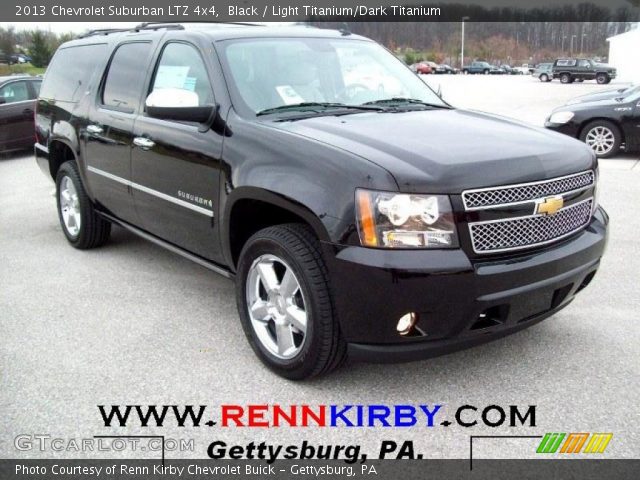 2013 Chevrolet Suburban LTZ 4x4 in Black
