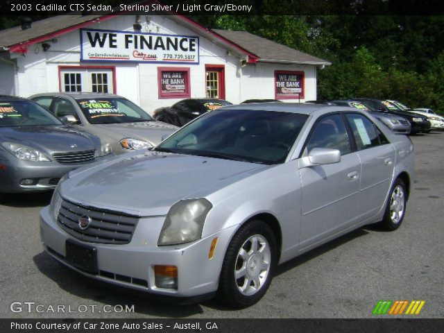 2003 Cadillac CTS Sedan in Sterling Silver