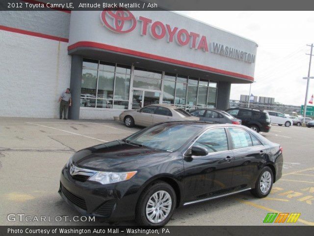 2012 Toyota Camry LE in Attitude Black Metallic