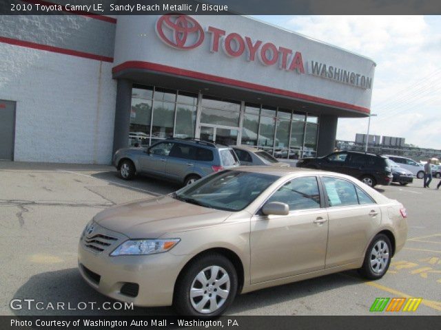 2010 Toyota Camry LE in Sandy Beach Metallic