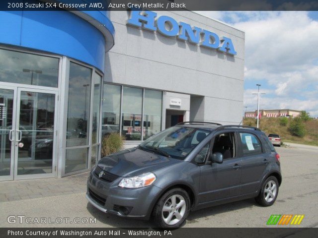 2008 Suzuki SX4 Crossover AWD in Azure Grey Metallic