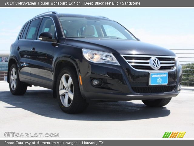 2010 Volkswagen Tiguan Wolfsburg Edition in Deep Black Metallic