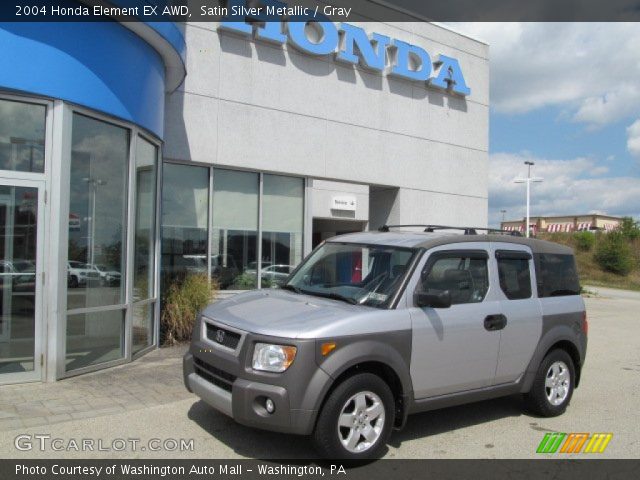 2004 Honda Element EX AWD in Satin Silver Metallic