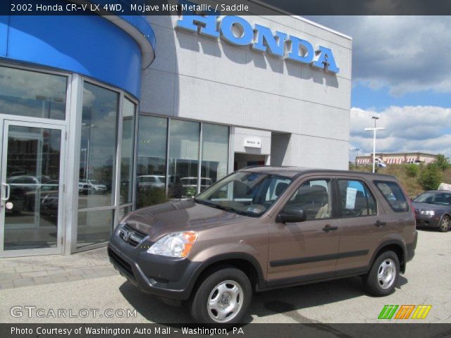 2002 Honda CR-V LX 4WD in Mojave Mist Metallic