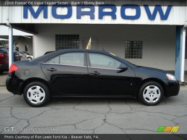 2008 Pontiac G6 Value Leader Sedan in Black