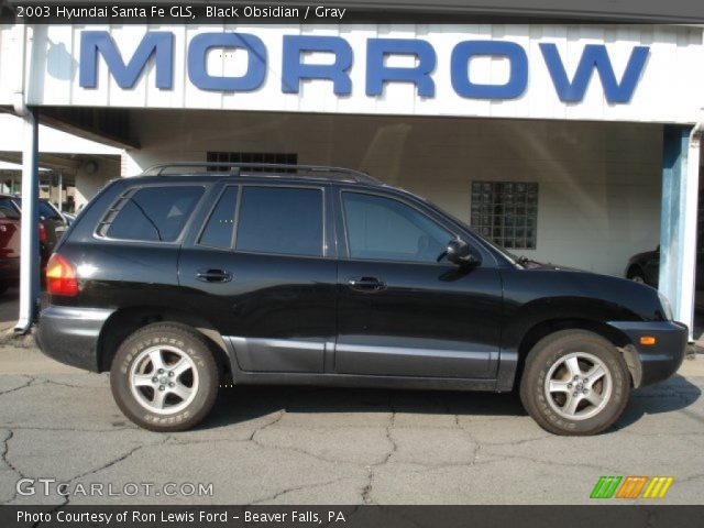 2003 Hyundai Santa Fe GLS in Black Obsidian