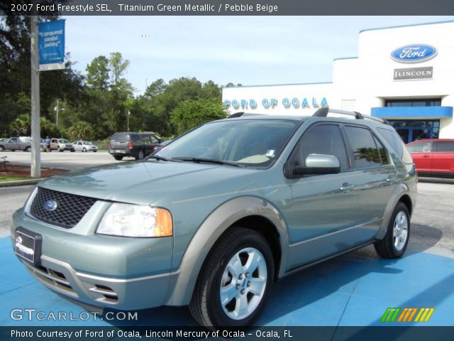 2007 Ford Freestyle SEL in Titanium Green Metallic