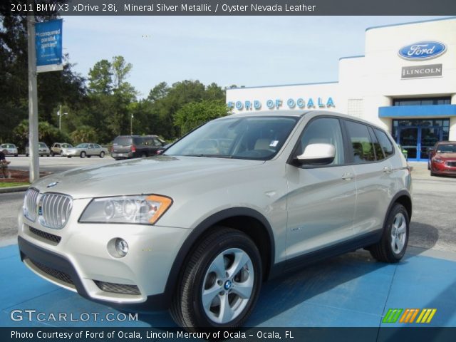 2011 Bmw x3 mineral silver #2