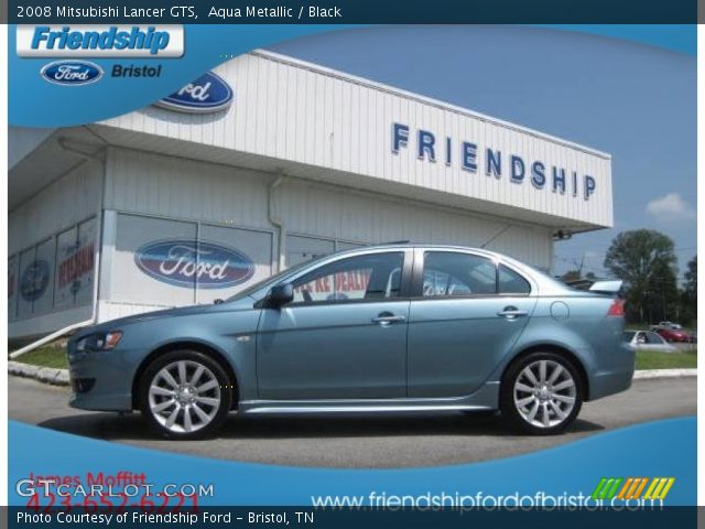 2008 Mitsubishi Lancer GTS in Aqua Metallic