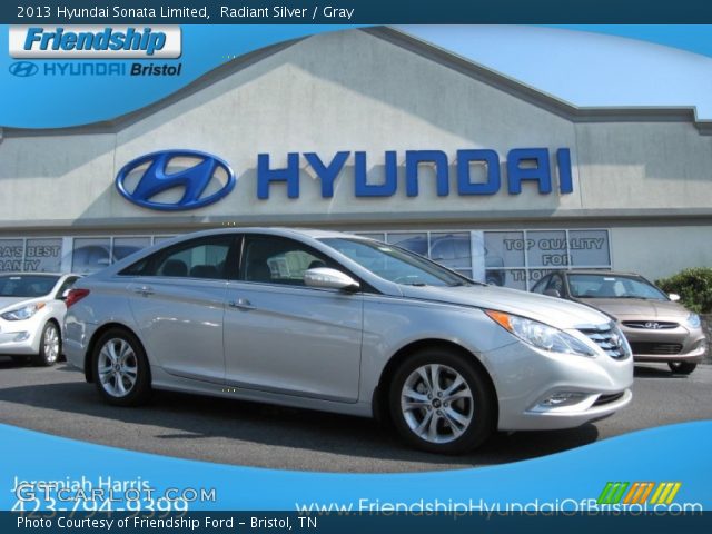 2013 Hyundai Sonata Limited in Radiant Silver