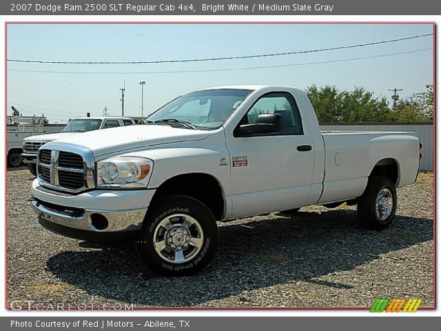2007 Dodge Ram 2500 SLT Regular Cab 4x4 in Bright White