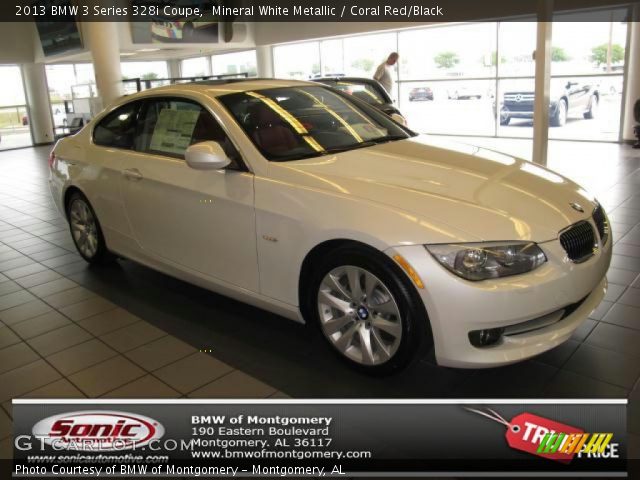 2013 BMW 3 Series 328i Coupe in Mineral White Metallic