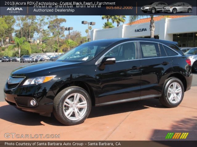 2013 Acura RDX Technology in Crystal Black Pearl