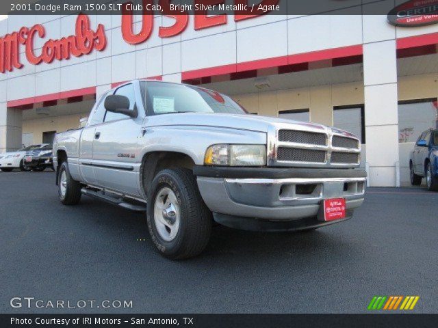 2001 Dodge Ram 1500 SLT Club Cab in Bright Silver Metallic