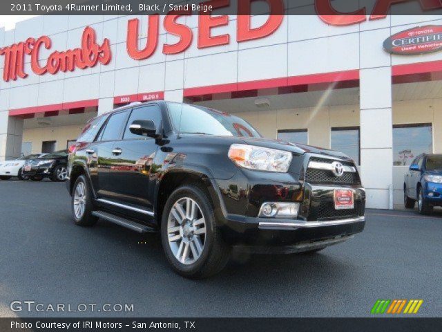 2011 Toyota 4Runner Limited in Black