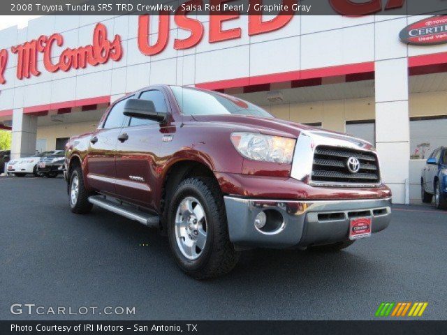 2008 Toyota Tundra SR5 TRD CrewMax in Salsa Red Pearl