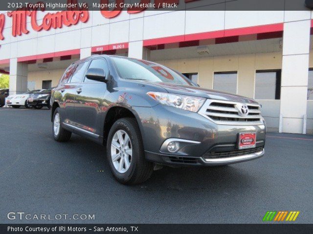 2012 Toyota Highlander V6 in Magnetic Gray Metallic