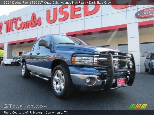 2004 Dodge Ram 1500 SLT Quad Cab in Atlantic Blue Pearl